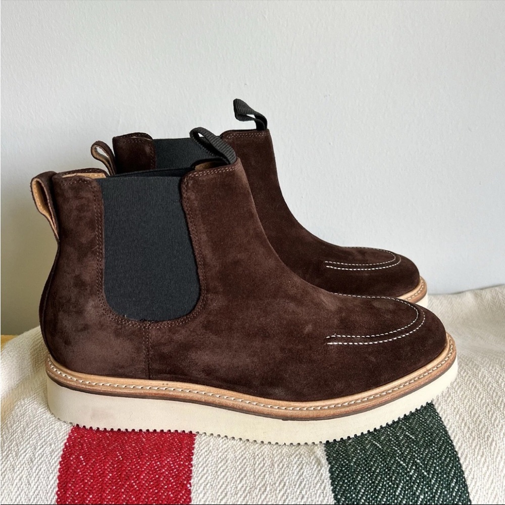 Easymoc Easy Chelsea | Chocolate Suede | Goodyear Welted | MSRP $295